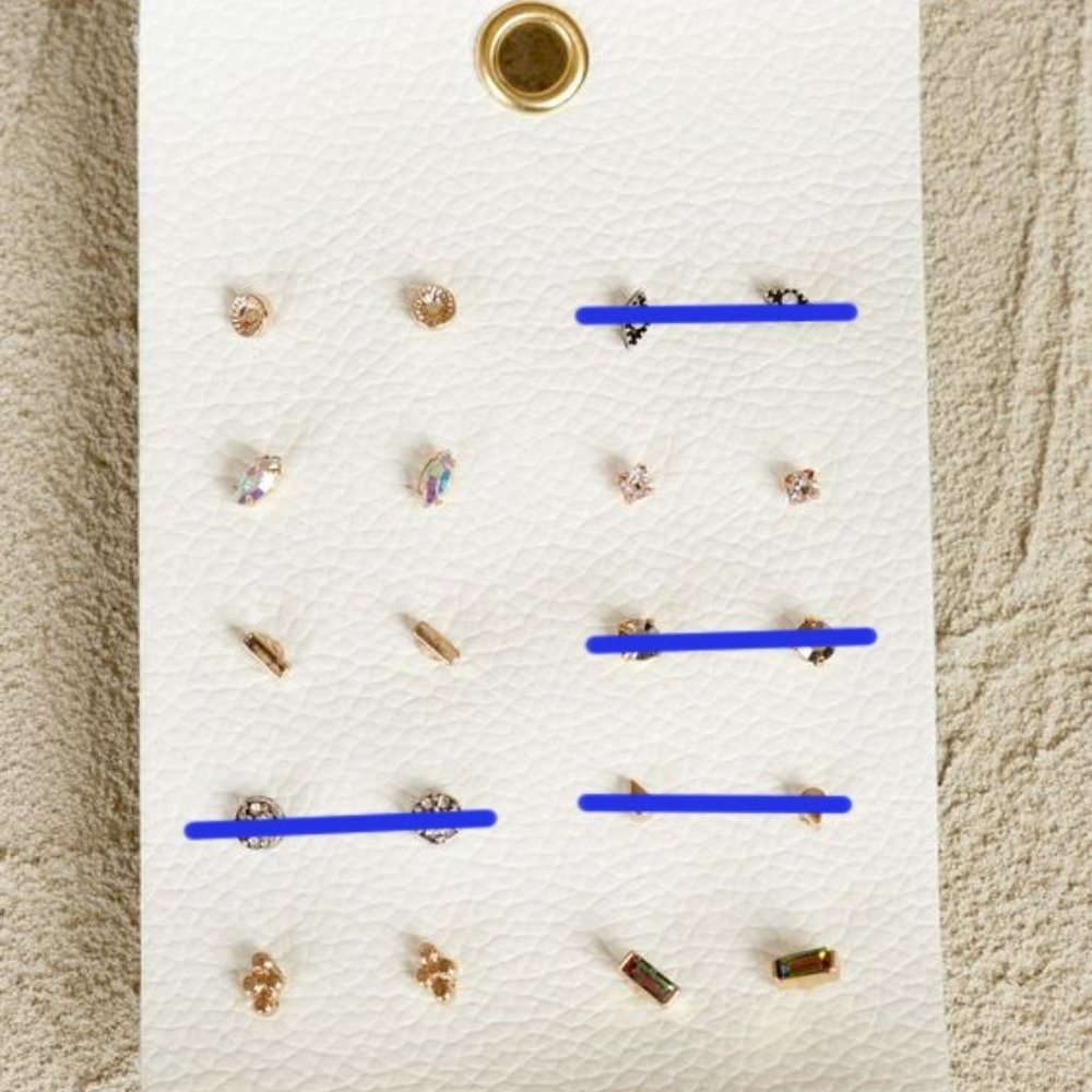 NWT Altar'd State Minimalist Earrings